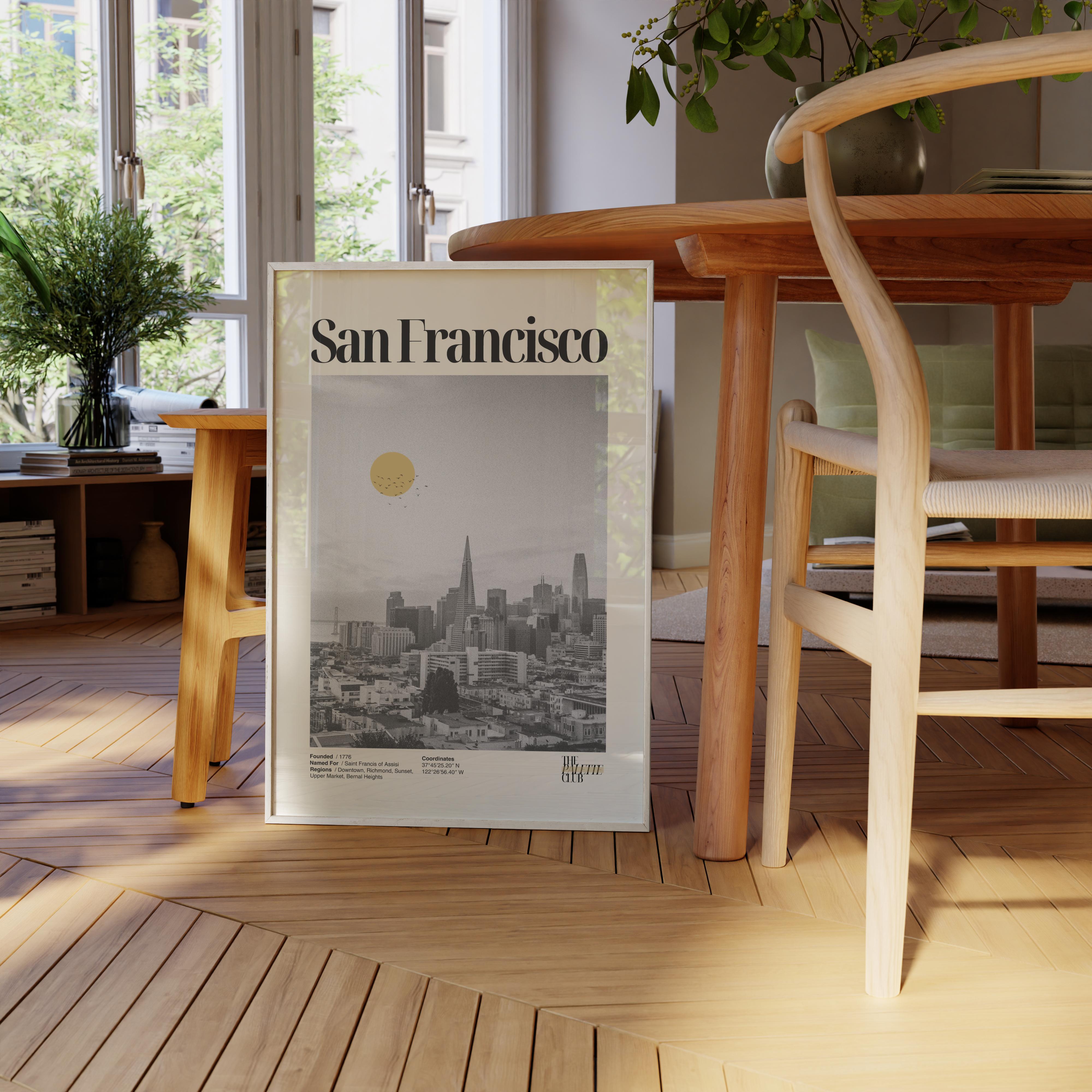 San Francisco Skyline Print v2