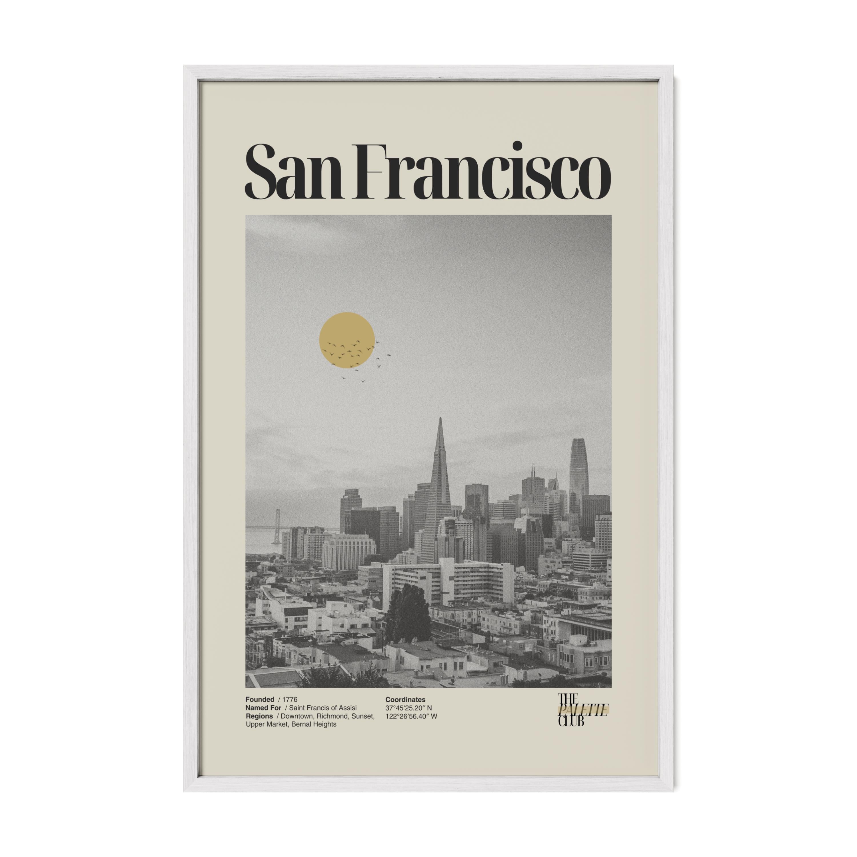 San Francisco Skyline Print v2