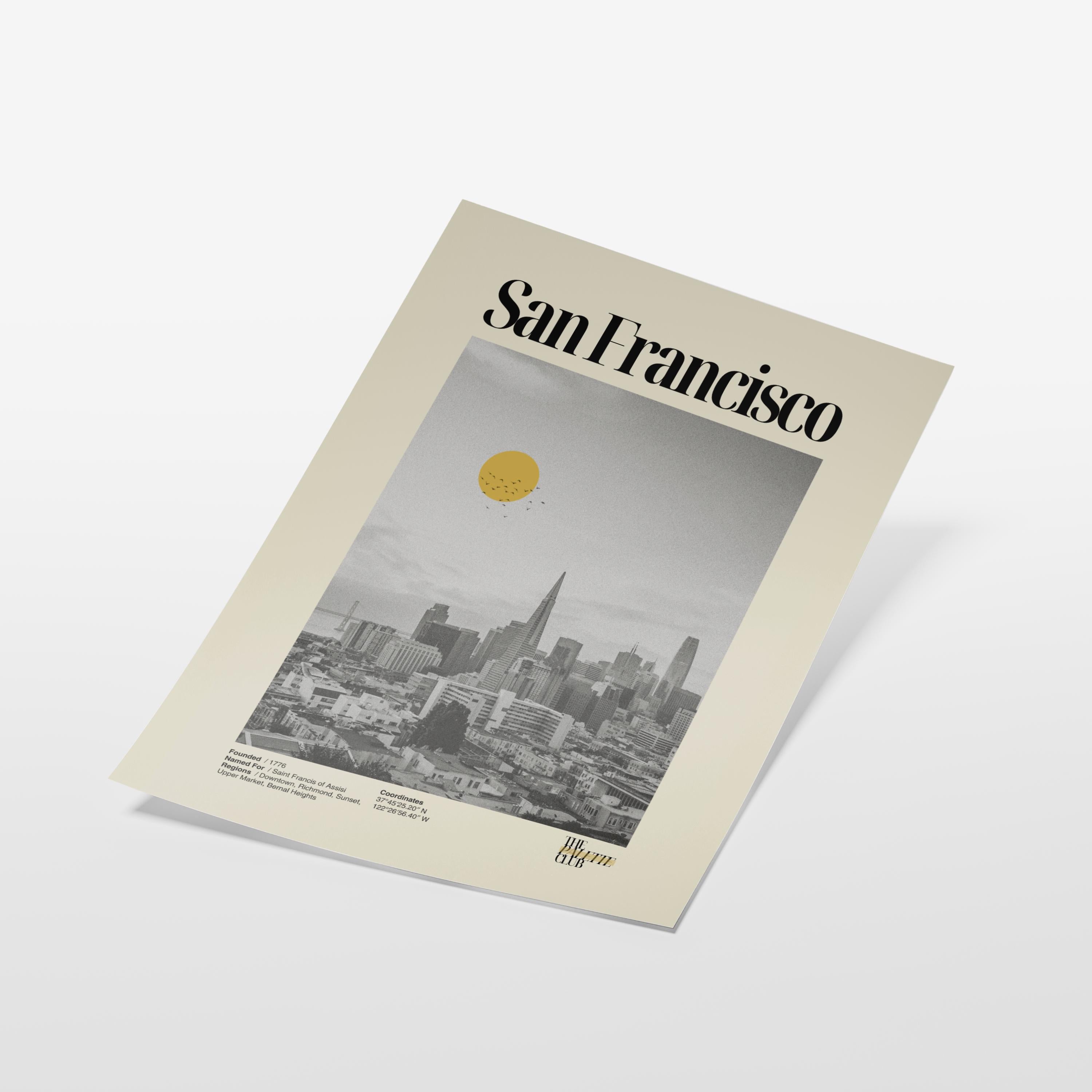 San Francisco Skyline Print v2