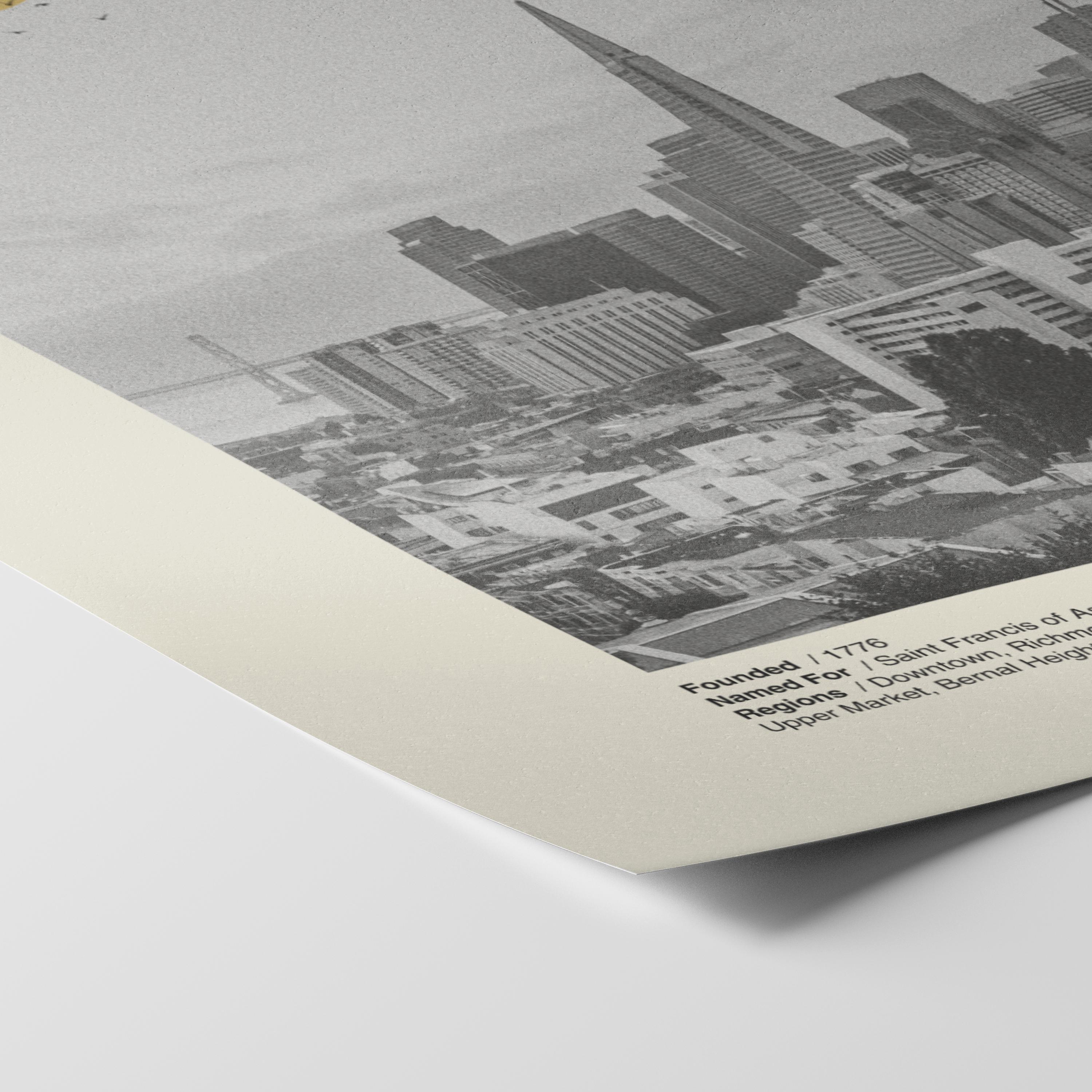 San Francisco Skyline Print v2
