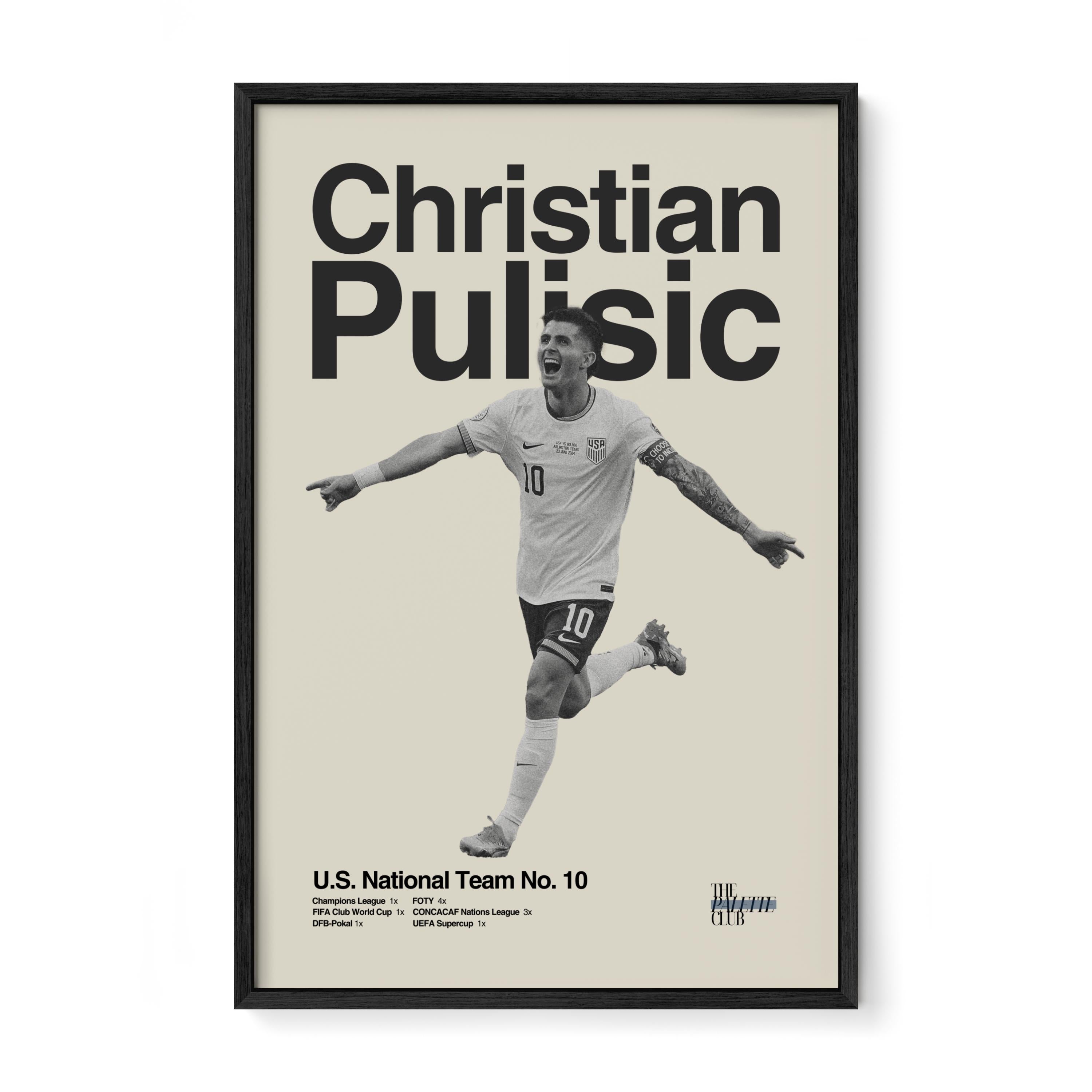 Christian Pulisic USA Print v1