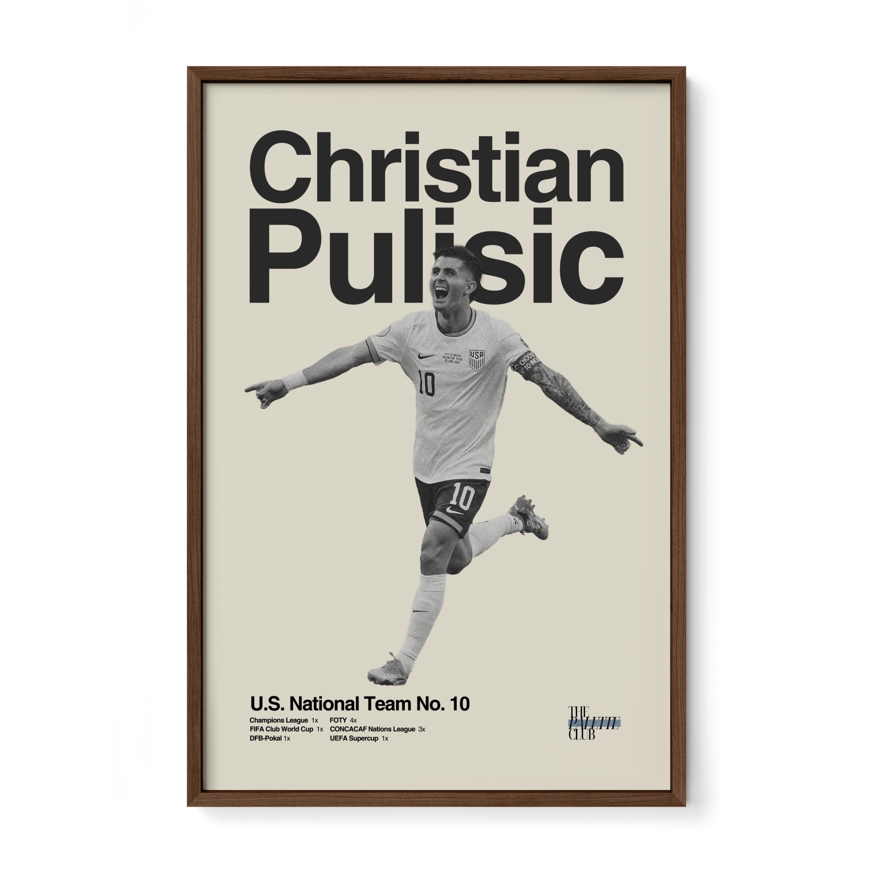 Christian Pulisic USA Print v1