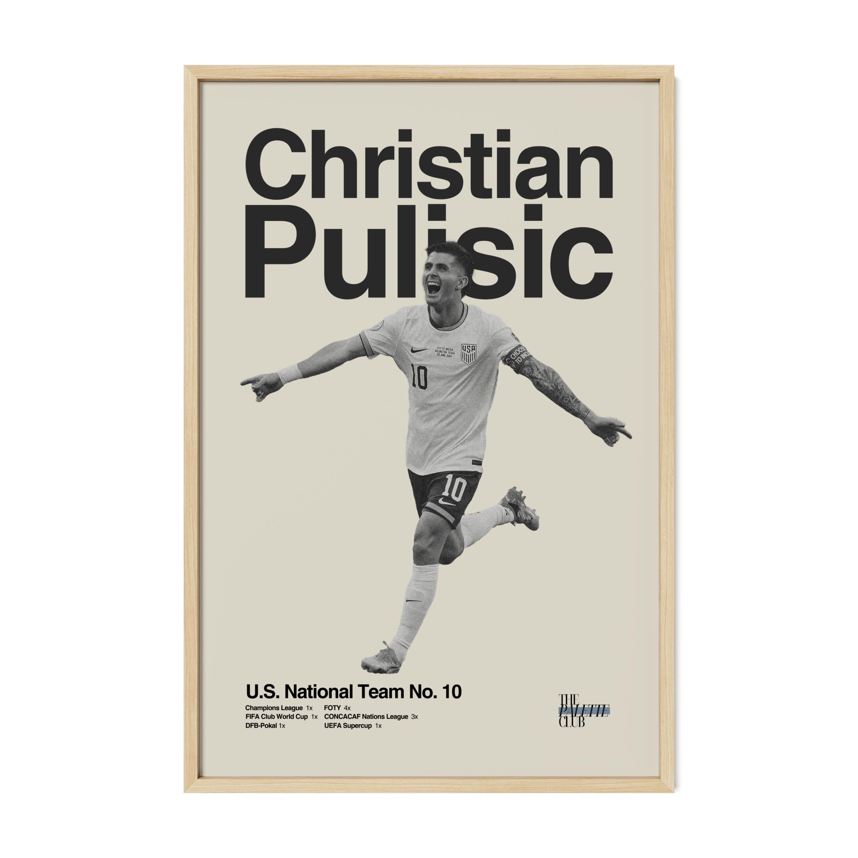 Christian Pulisic USA Print v1