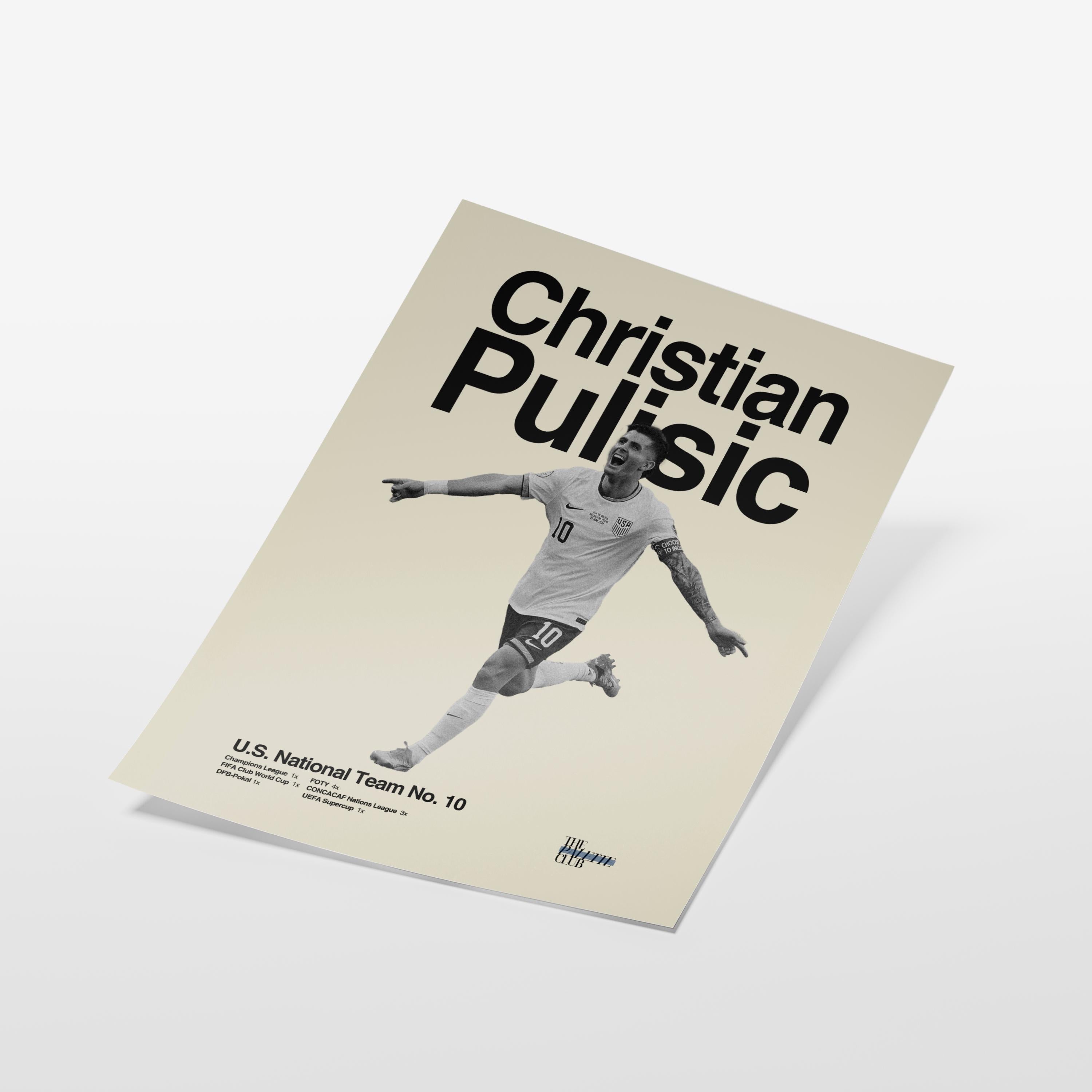 Christian Pulisic USA Print v1