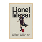 Lionel Messi Barcelona Print v2