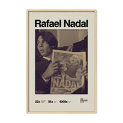 Retro Rafael Nadal Print