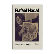 Retro Rafael Nadal Print