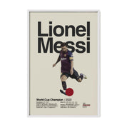 Lionel Messi Barcelona Print v2