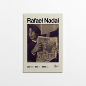 Retro Rafael Nadal Print