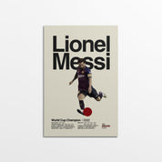 Lionel Messi Barcelona Print v2