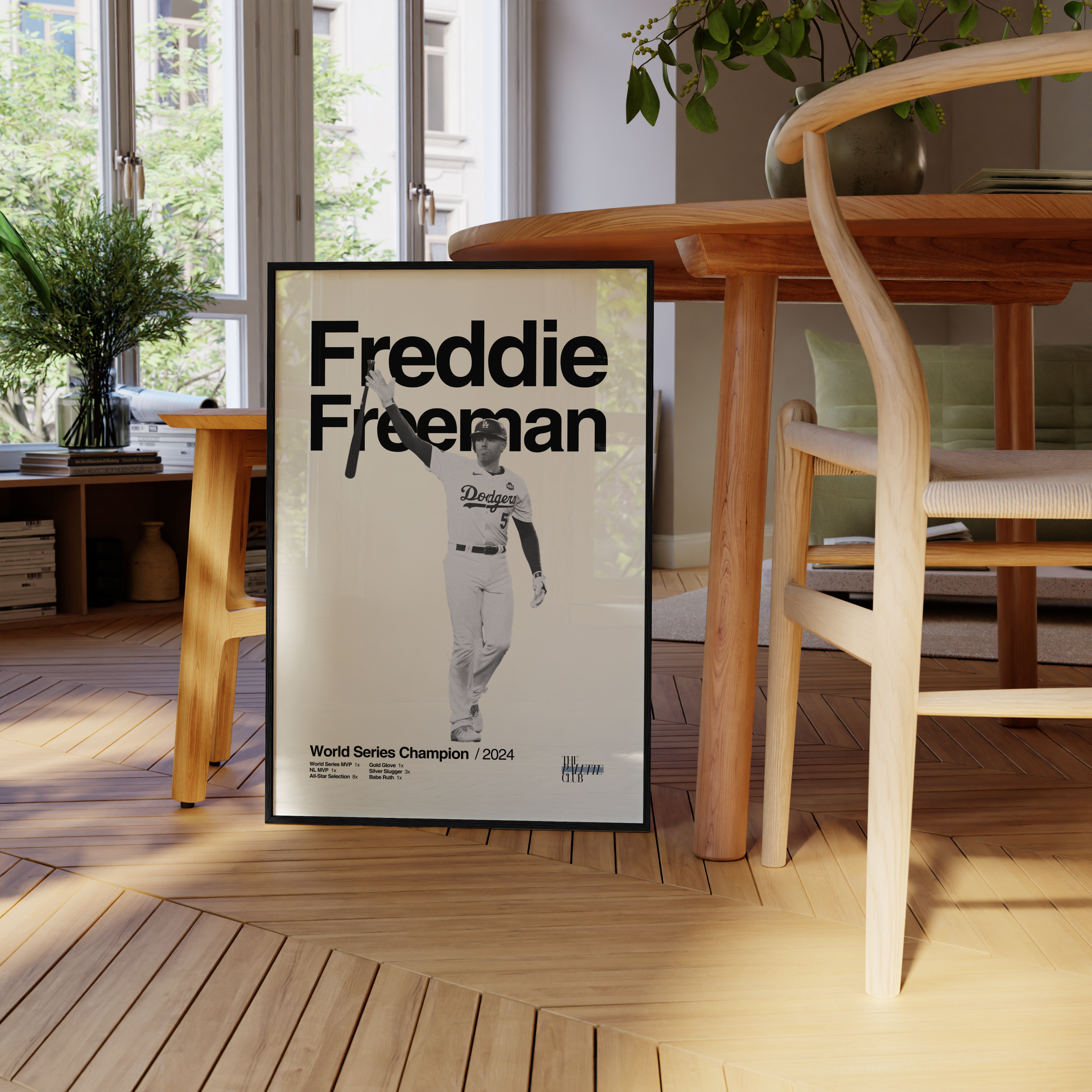 Freddie Freeman 2024 World Series Poster 3