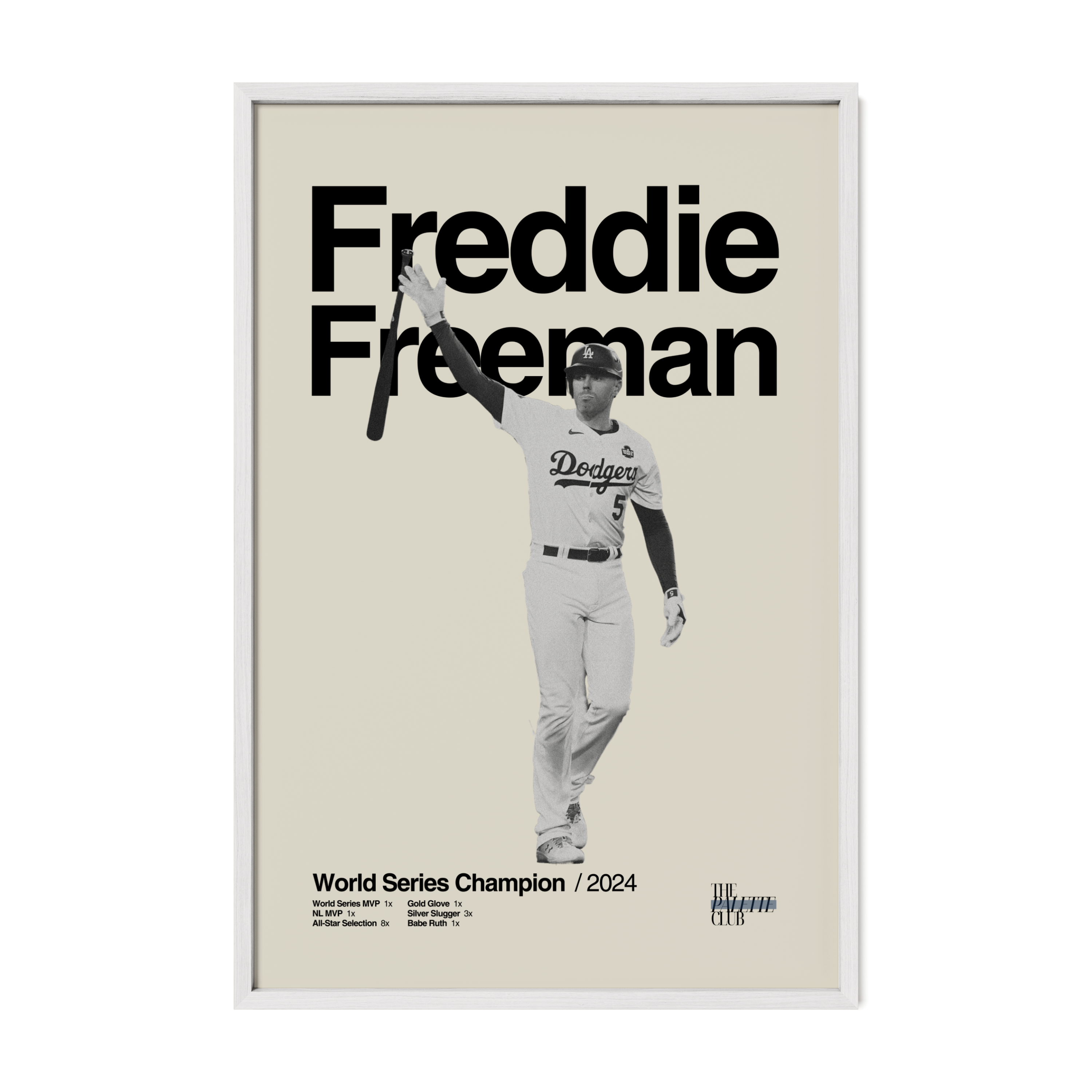 Freddie Freeman 2024 World Series Poster 3