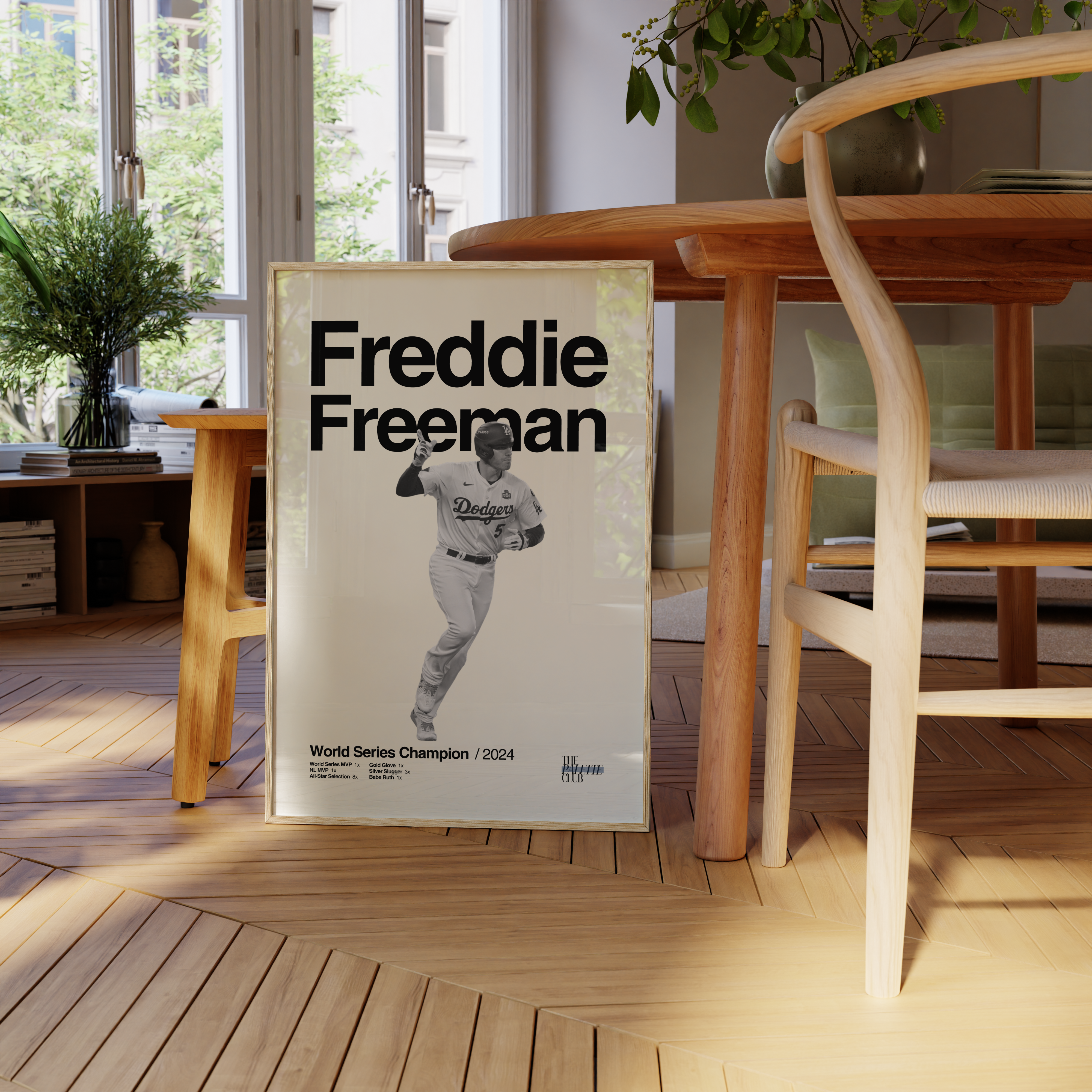 Freddie Freeman 2024 World Series Poster
