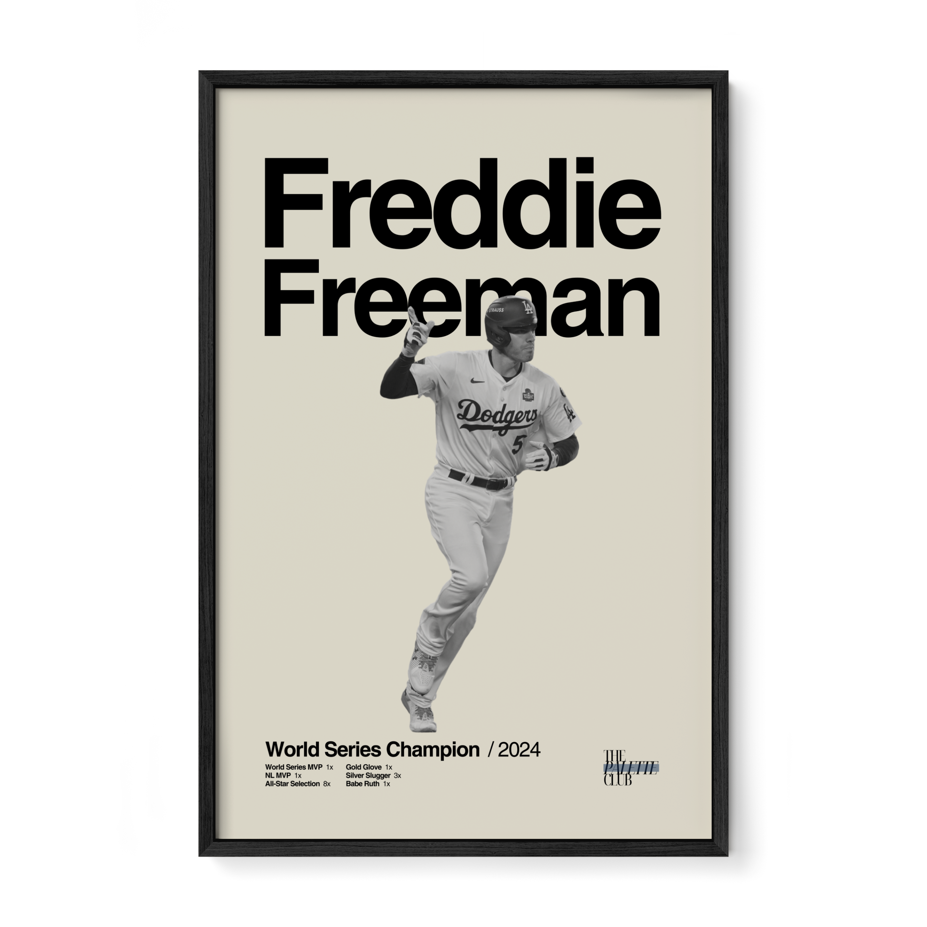 Freddie Freeman 2024 World Series Poster