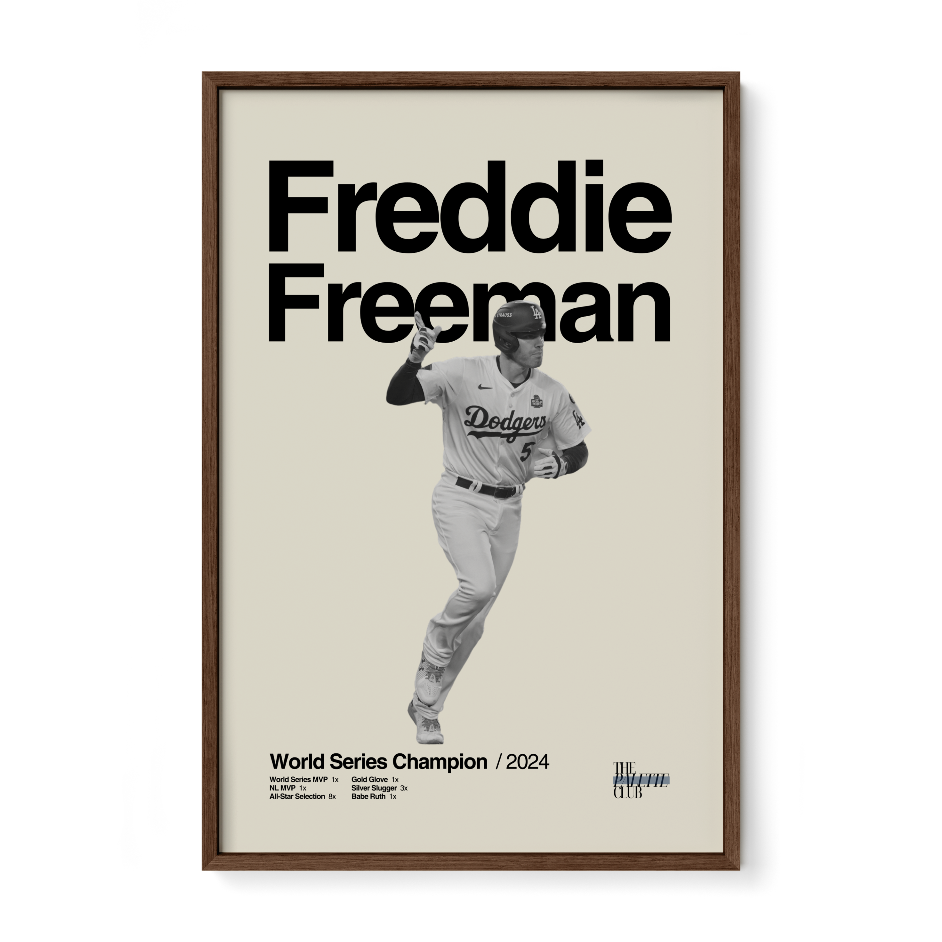 Freddie Freeman 2024 World Series Poster