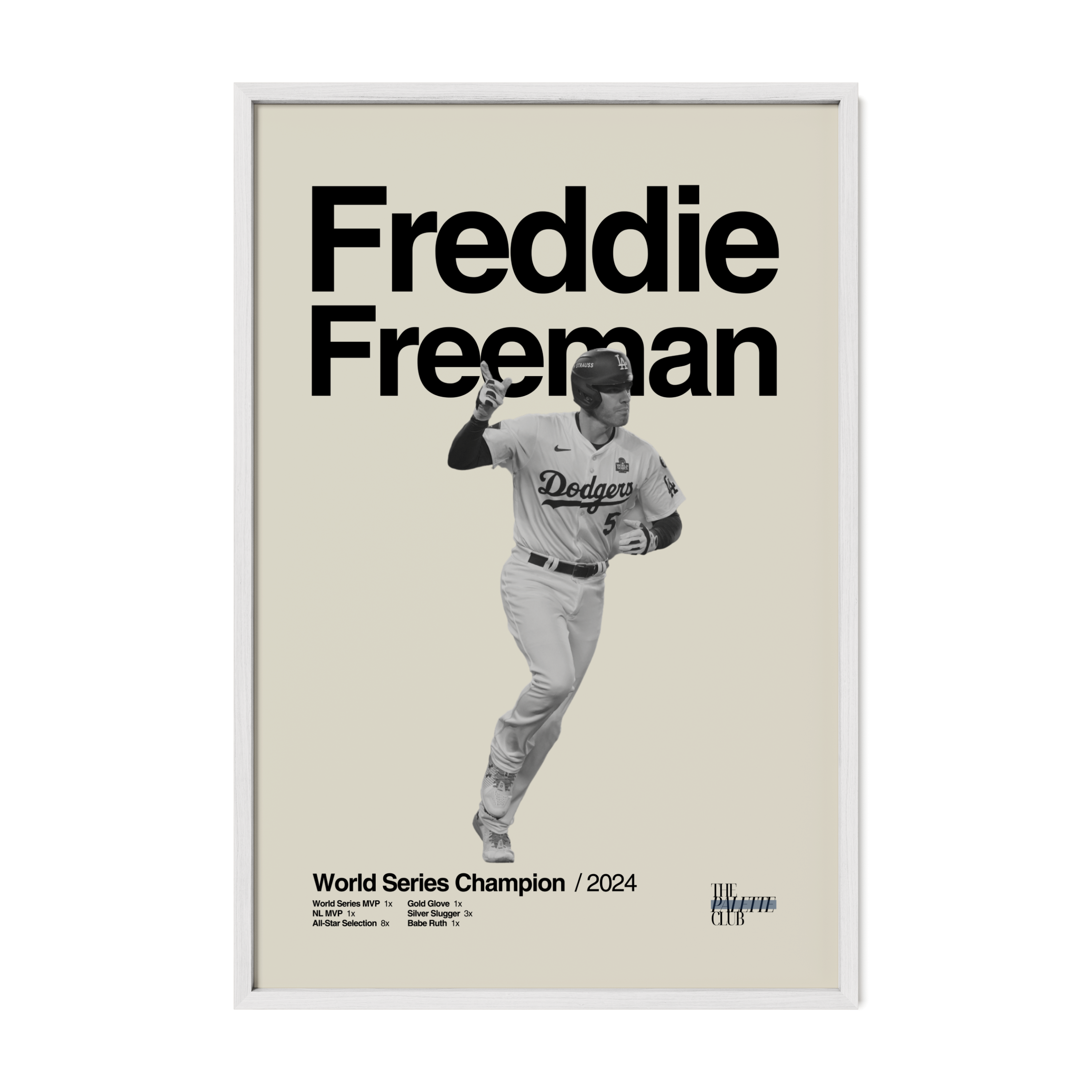 Freddie Freeman 2024 World Series Poster