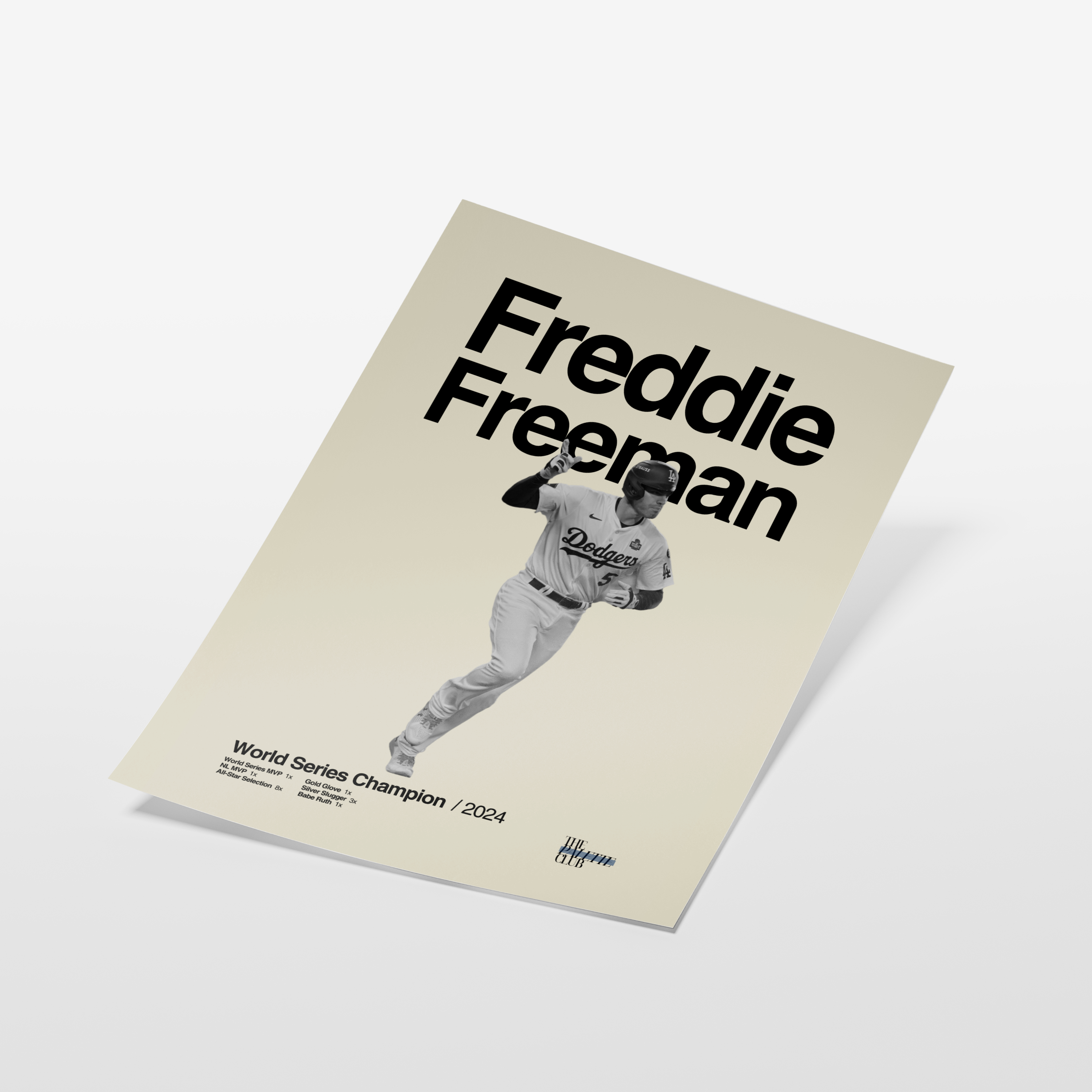 Freddie Freeman 2024 World Series Poster