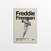 Freddie Freeman 2024 World Series Poster