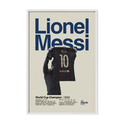 Lionel Messi Barcelona 'El Clásico' Print