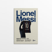 Lionel Messi Barcelona 'El Clásico' Print