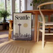 Seattle Skyline Print v2