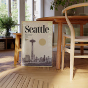 Seattle Skyline Print v2
