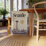 Seattle Skyline Print v2