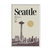 Seattle Skyline Print v2