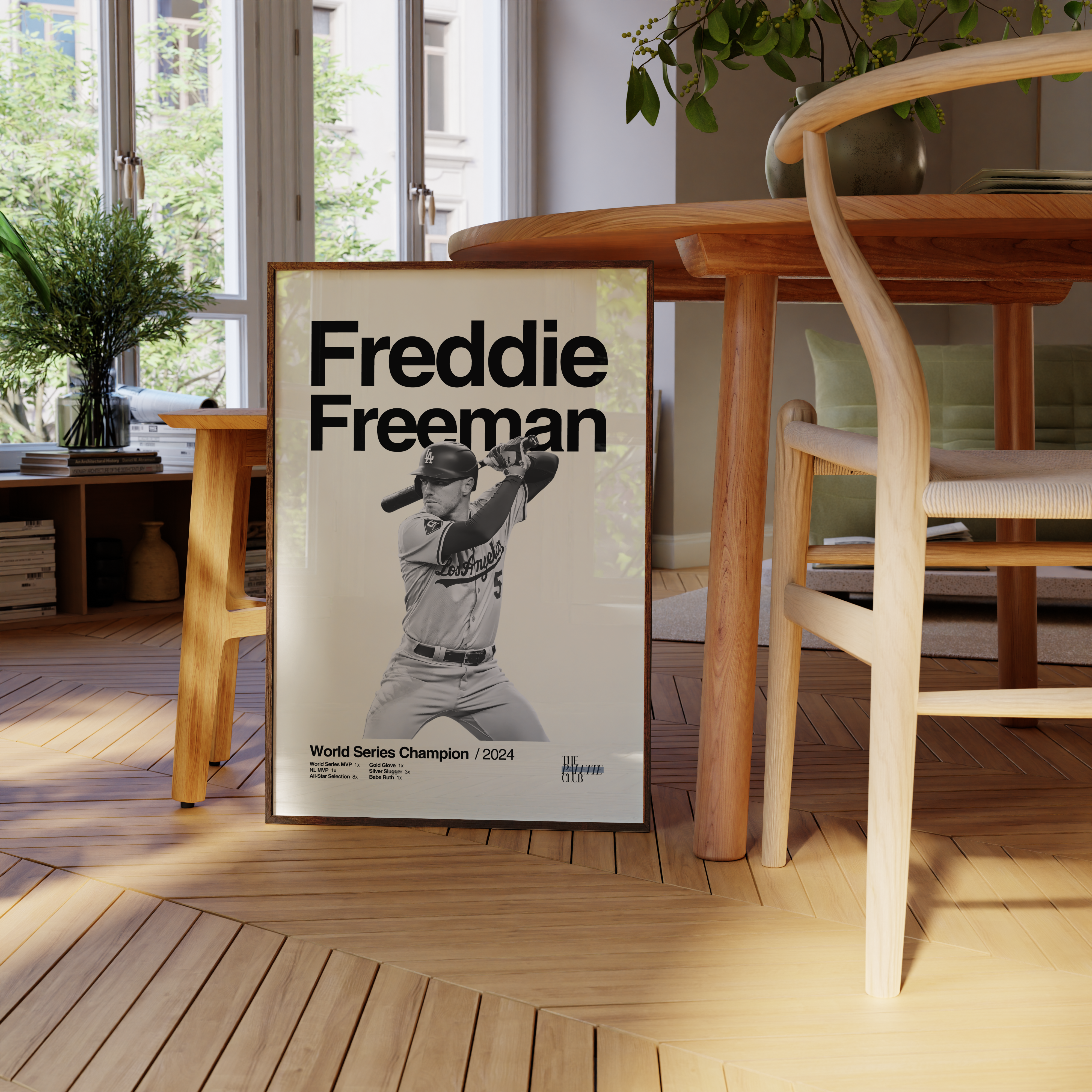 Freddie Freeman 2024 World Series Poster 2