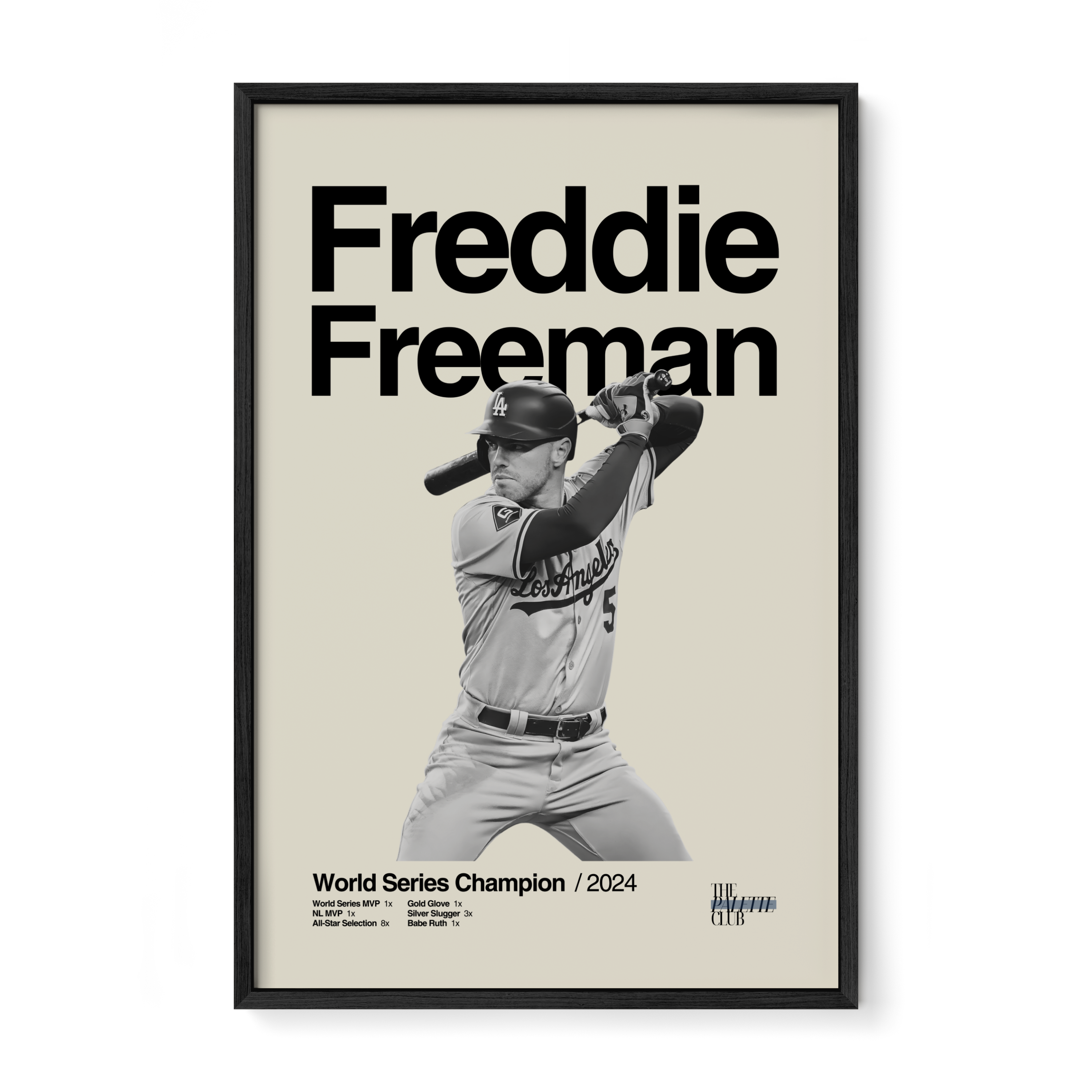 Freddie Freeman 2024 World Series Poster 2