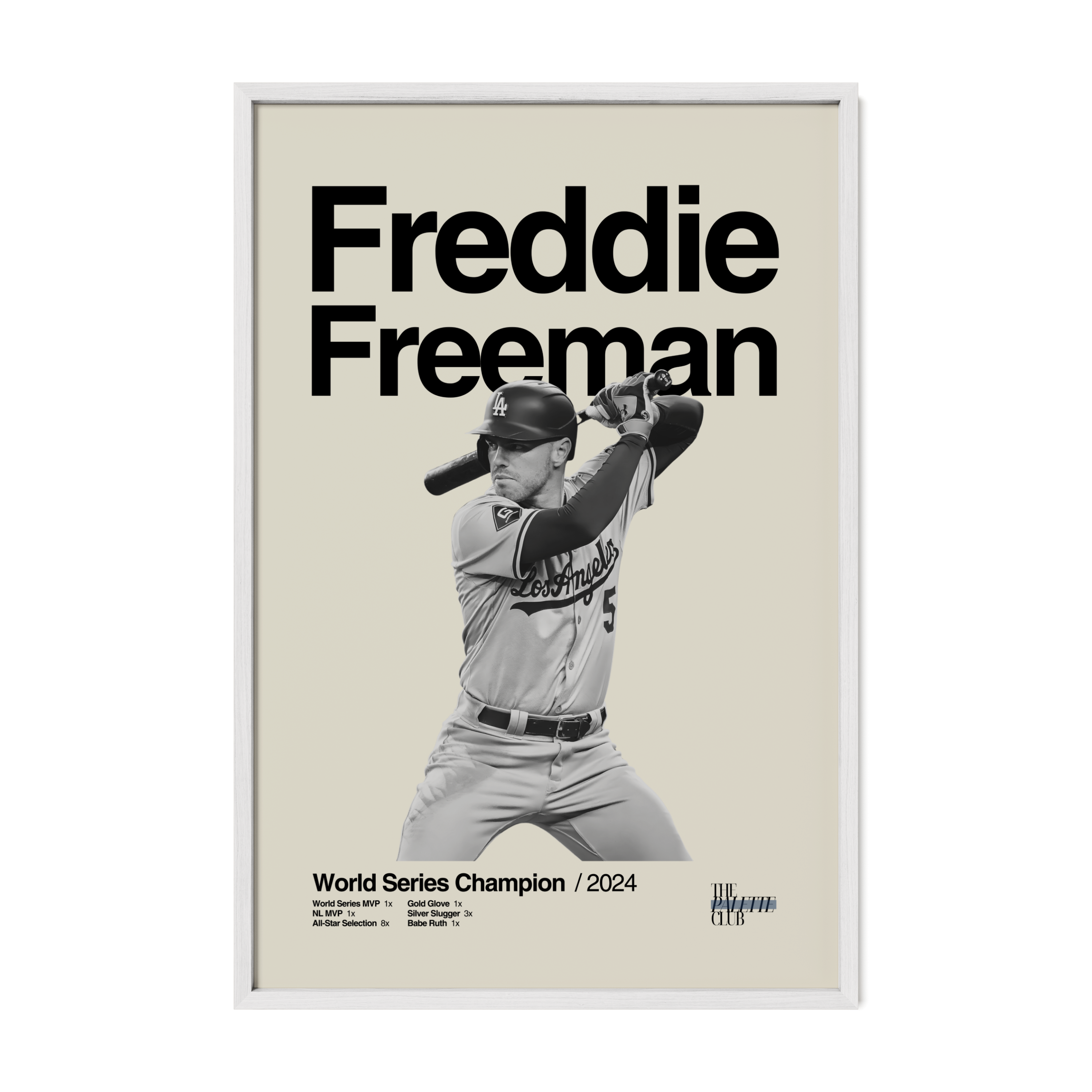 Freddie Freeman 2024 World Series Poster 2