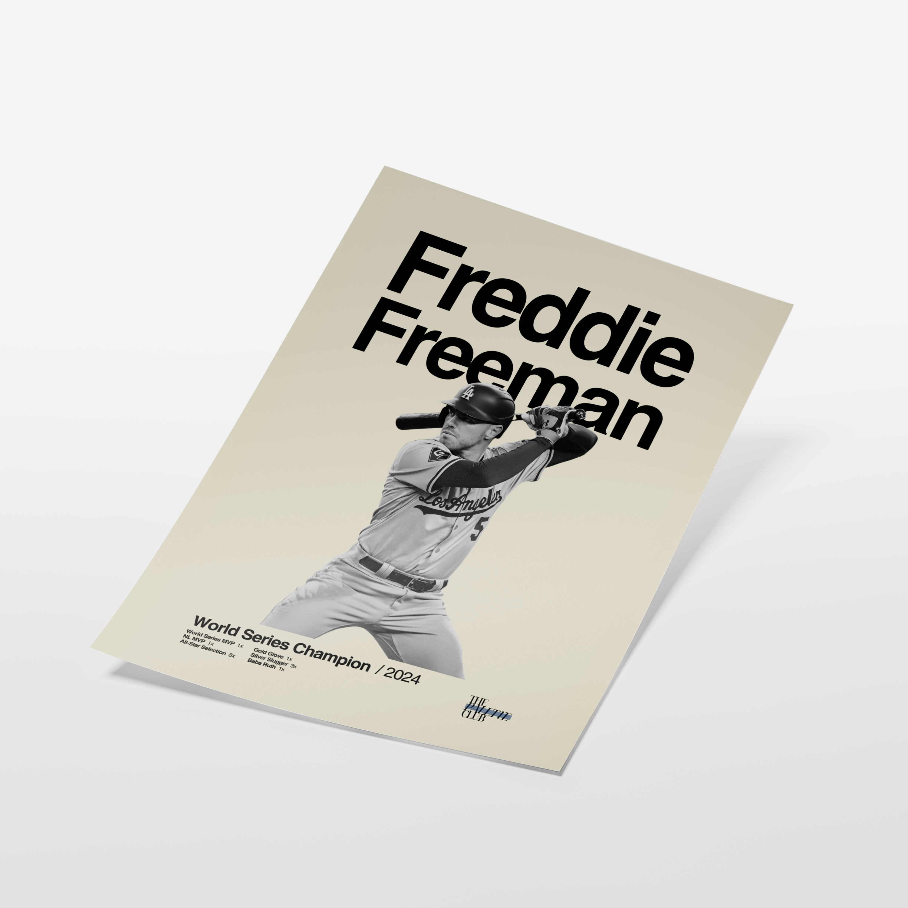 Freddie Freeman 2024 World Series Poster 2