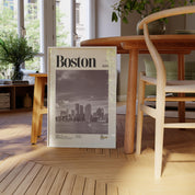 Boston Skyline Print