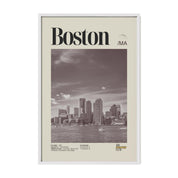 Boston Skyline Print