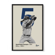 Freddie Freeman "5" Poster