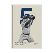 Freddie Freeman "5" Poster