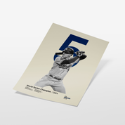 Freddie Freeman "5" Poster