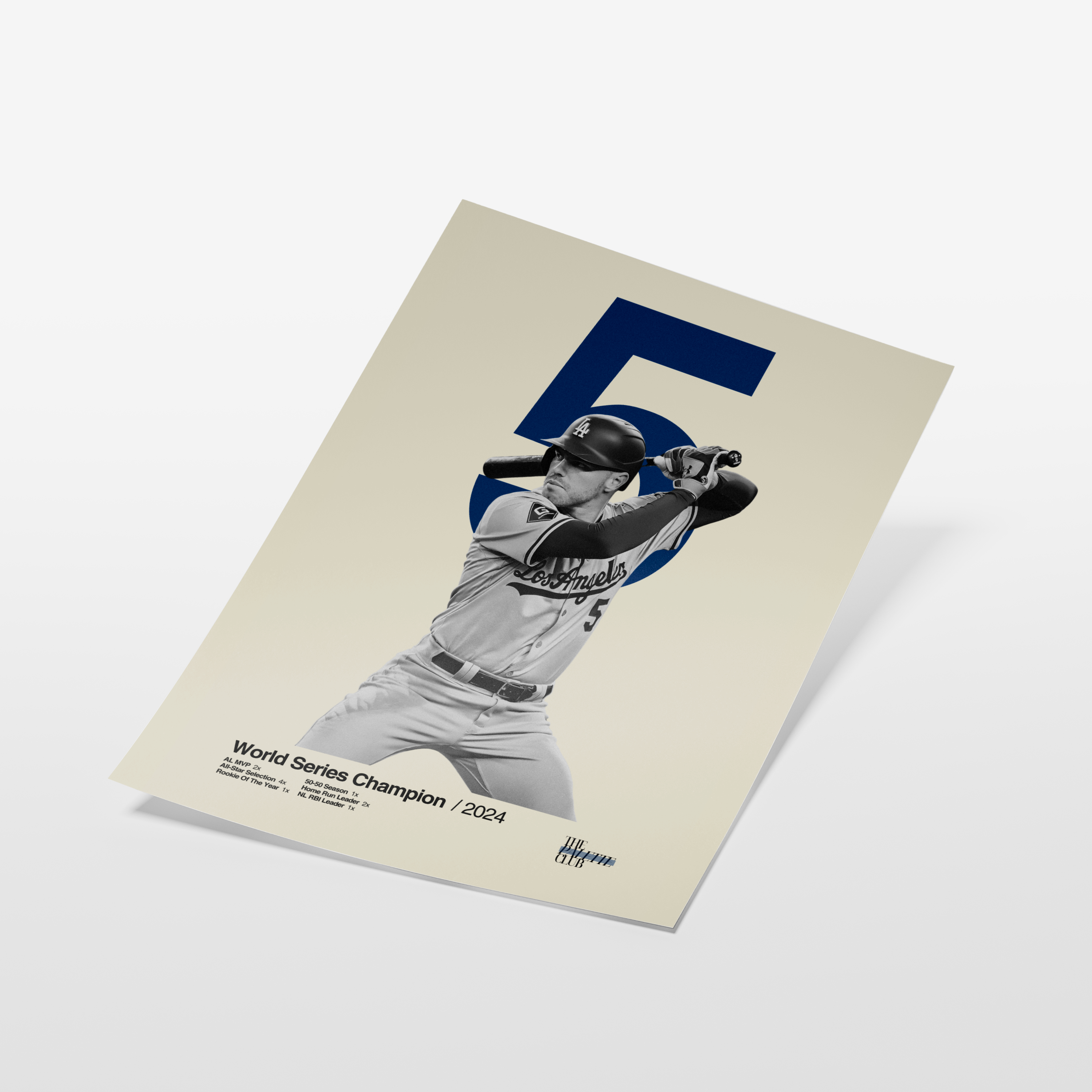 Freddie Freeman "5" Poster