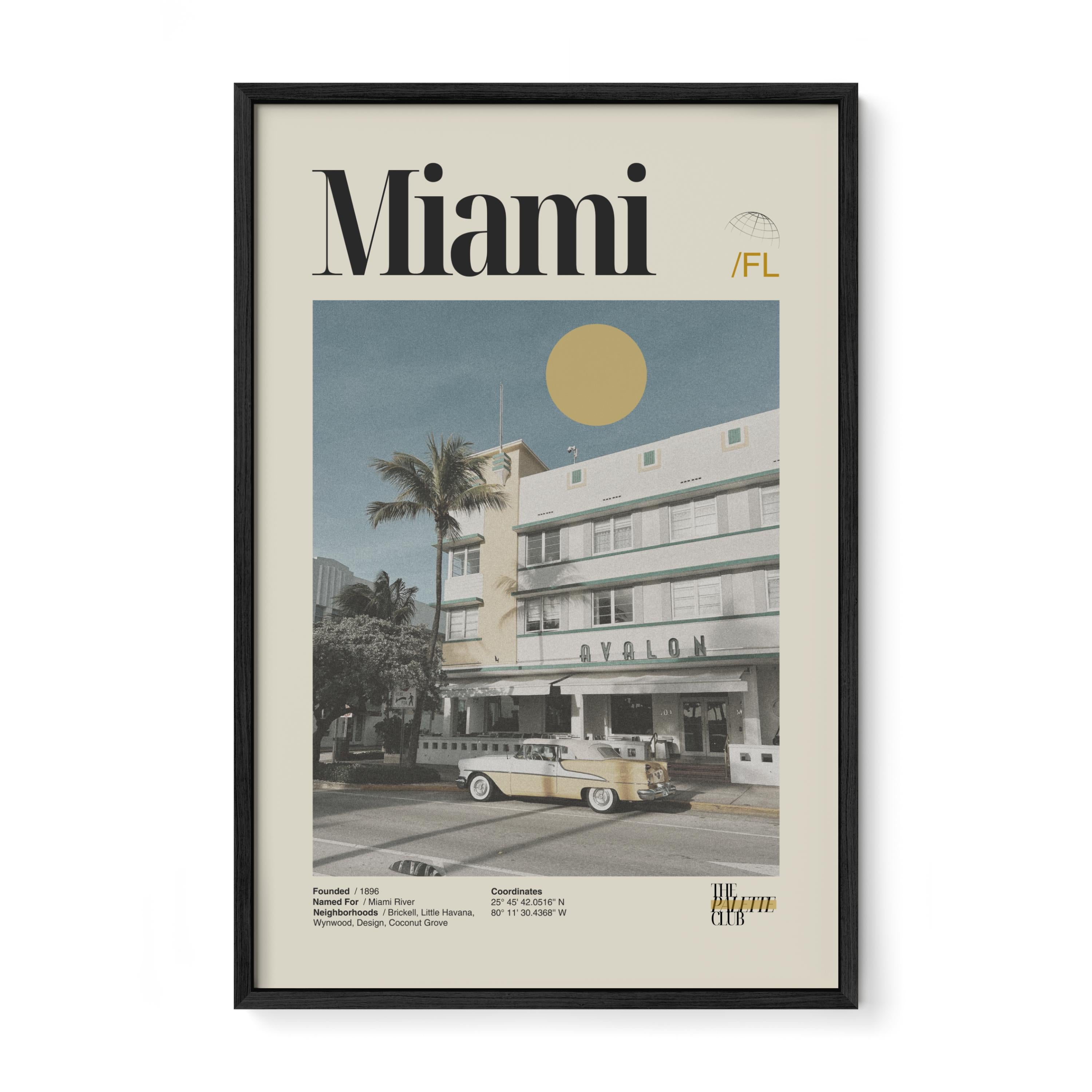 Miami Retro Print