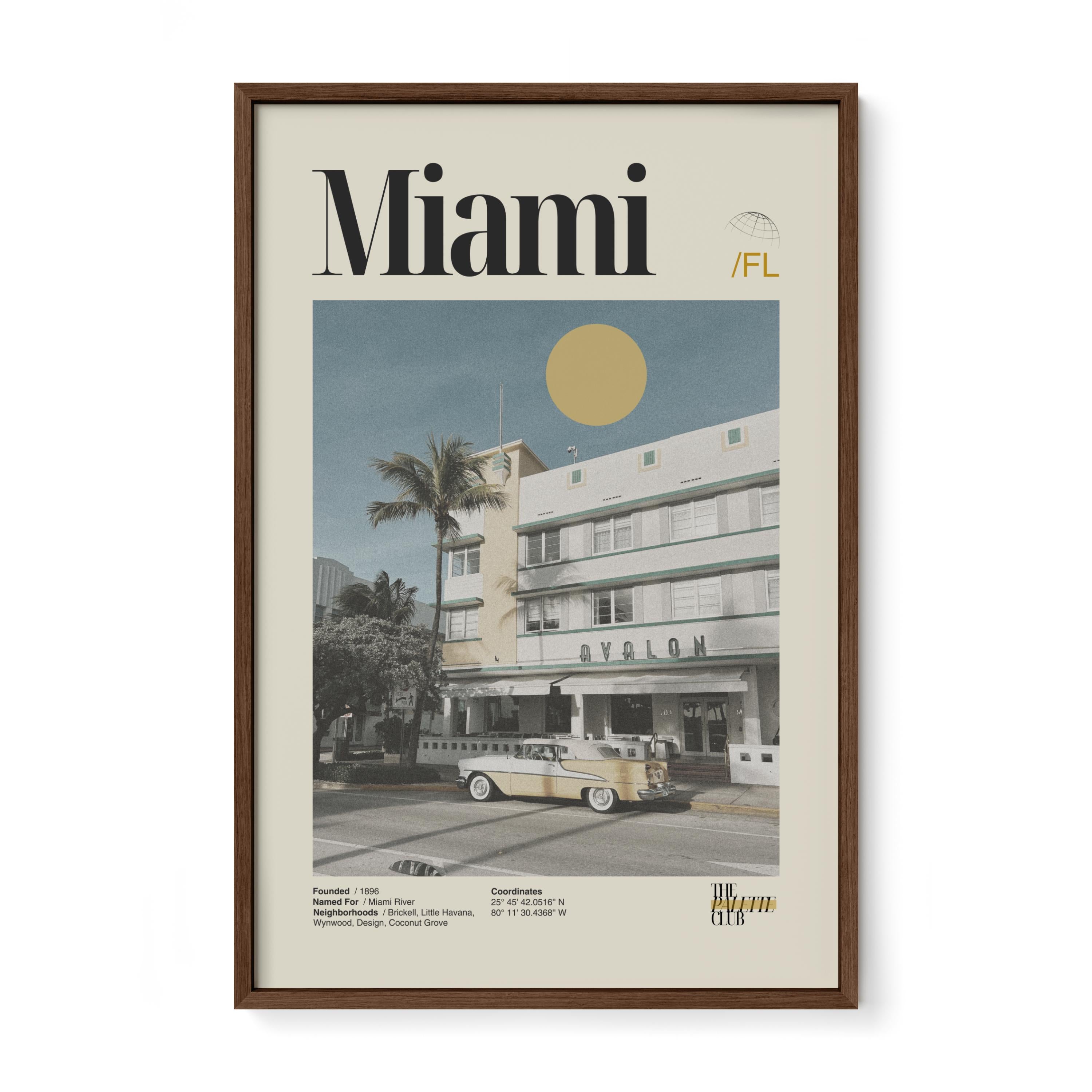 Miami Retro Print