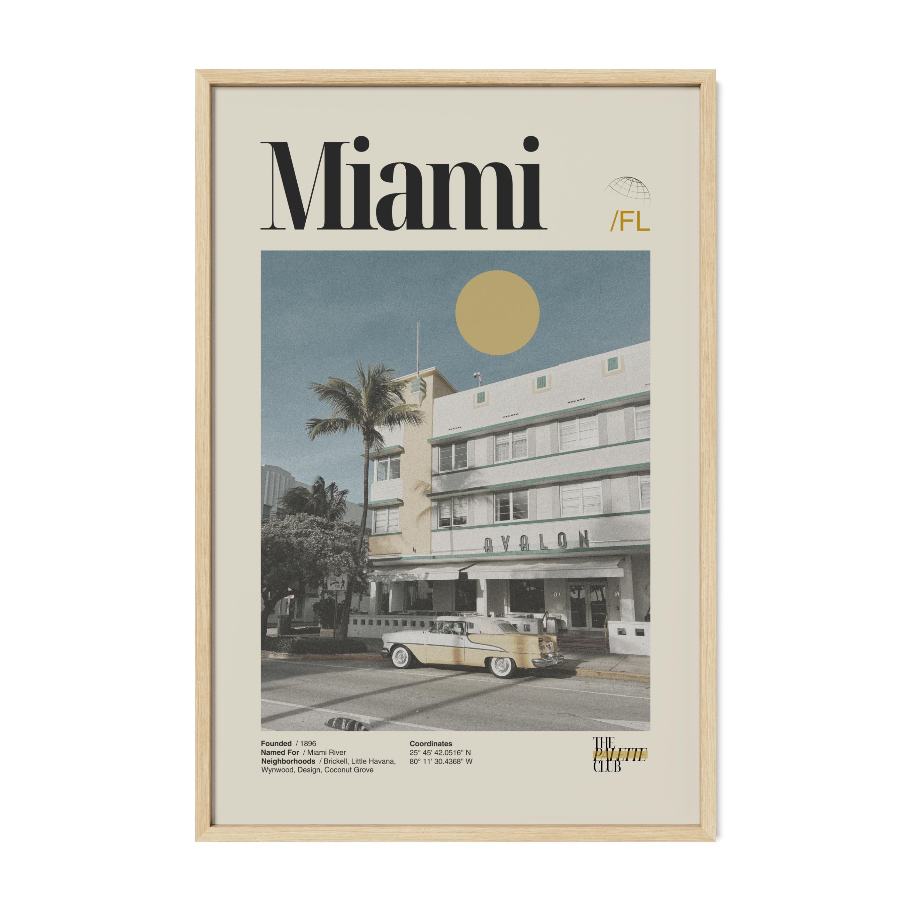Miami Retro Print