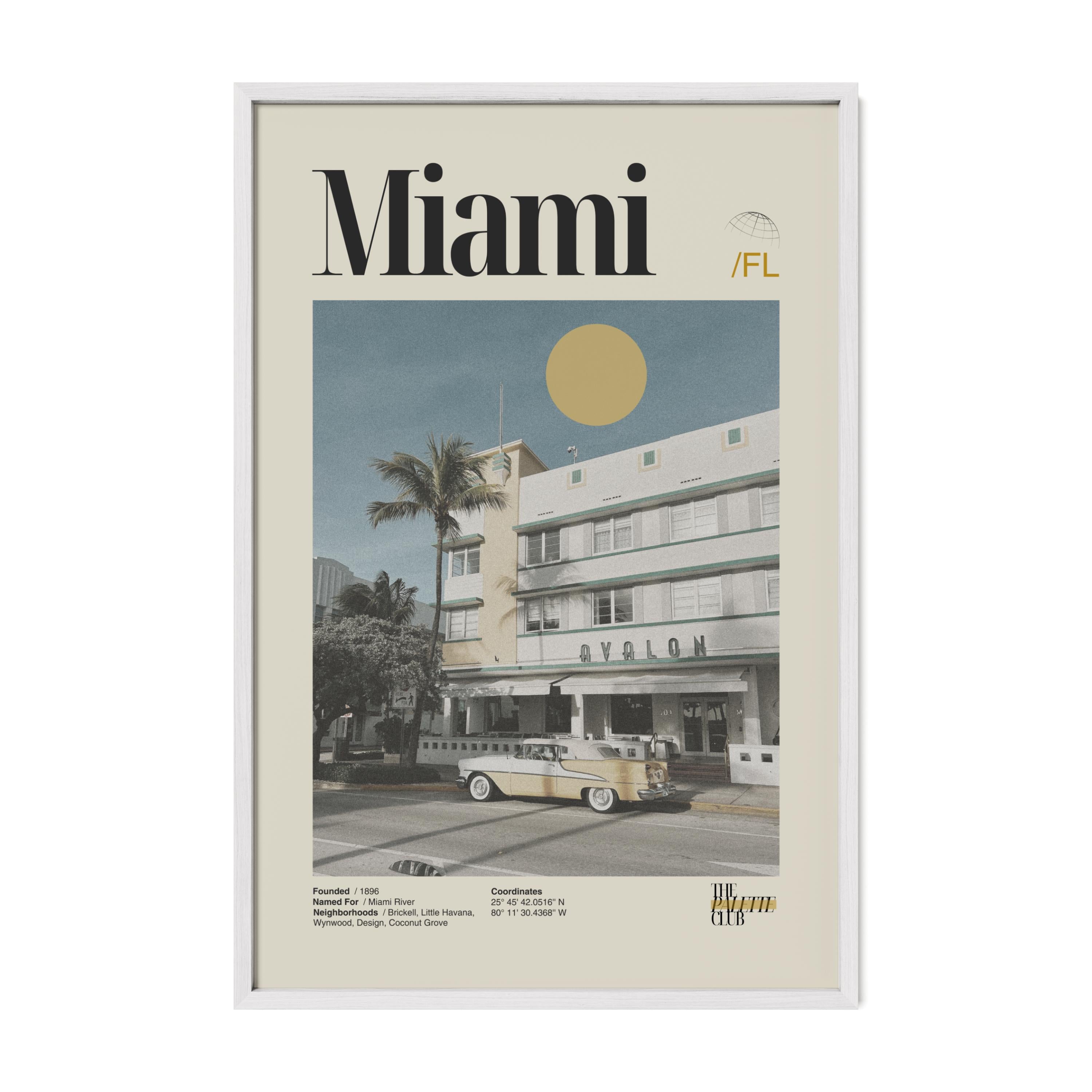 Miami Retro Print