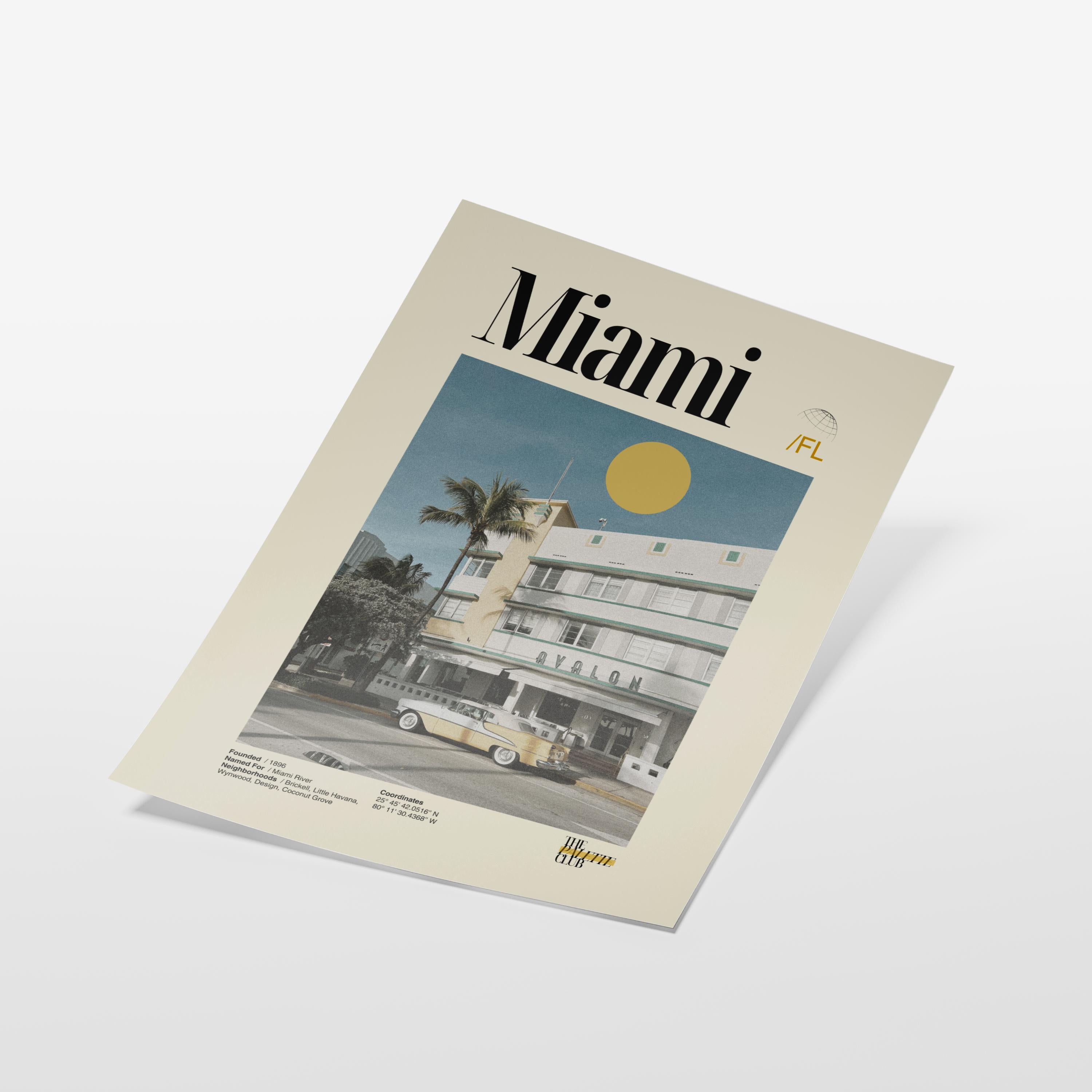 Miami Retro Print