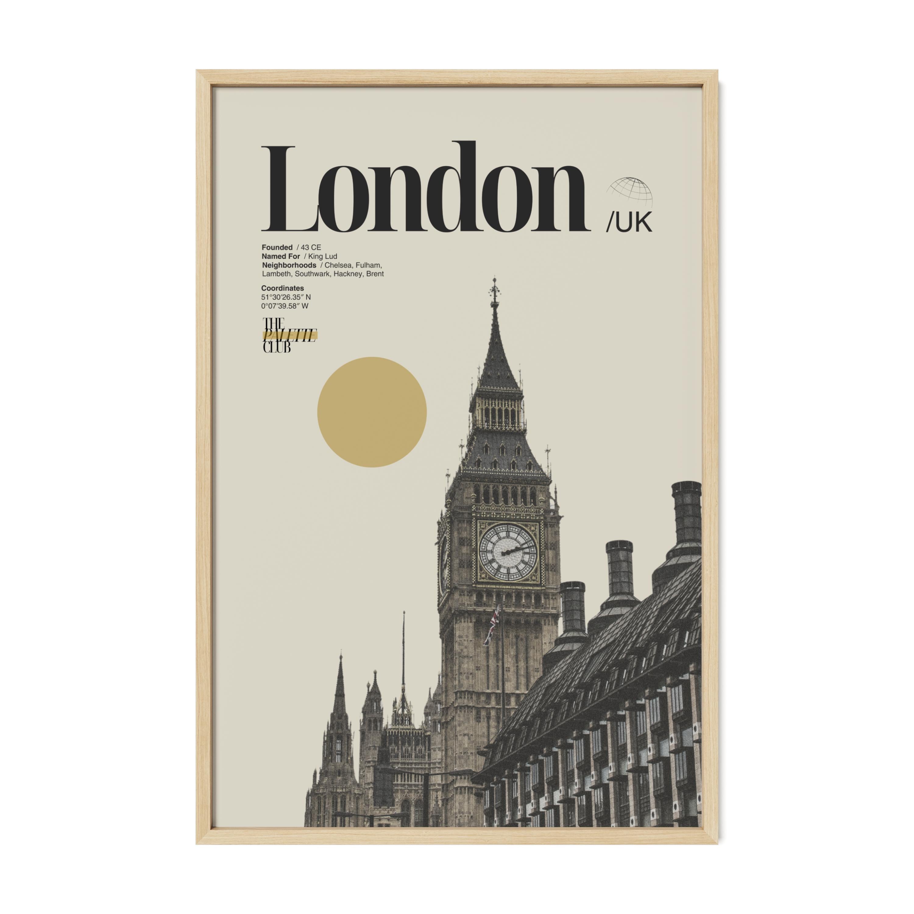 London Big Ben Print v2