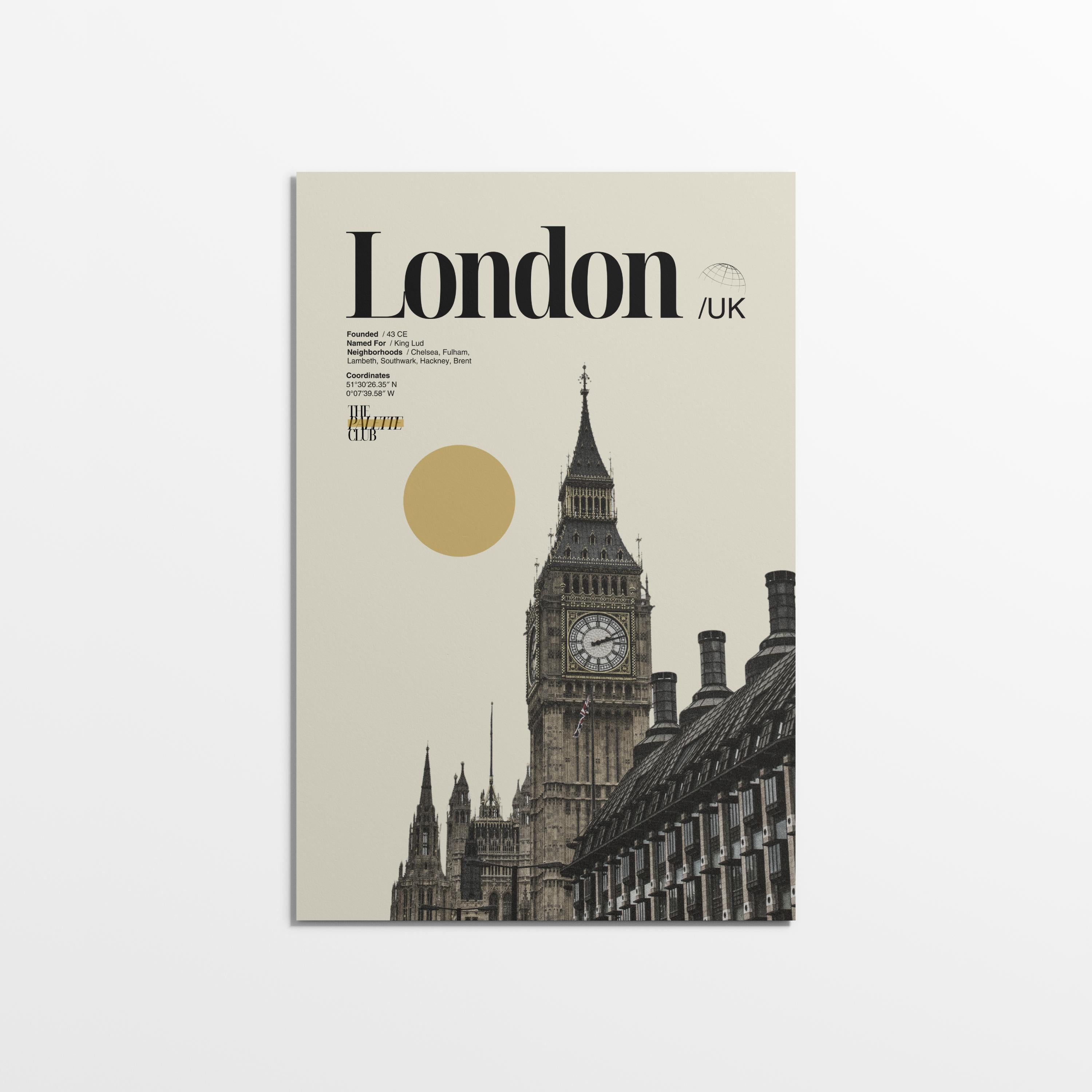 London Big Ben Print v2