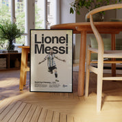 Lionel Messi Argentina World Cup Print v4