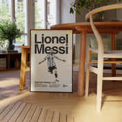 Lionel Messi Argentina World Cup Print v4