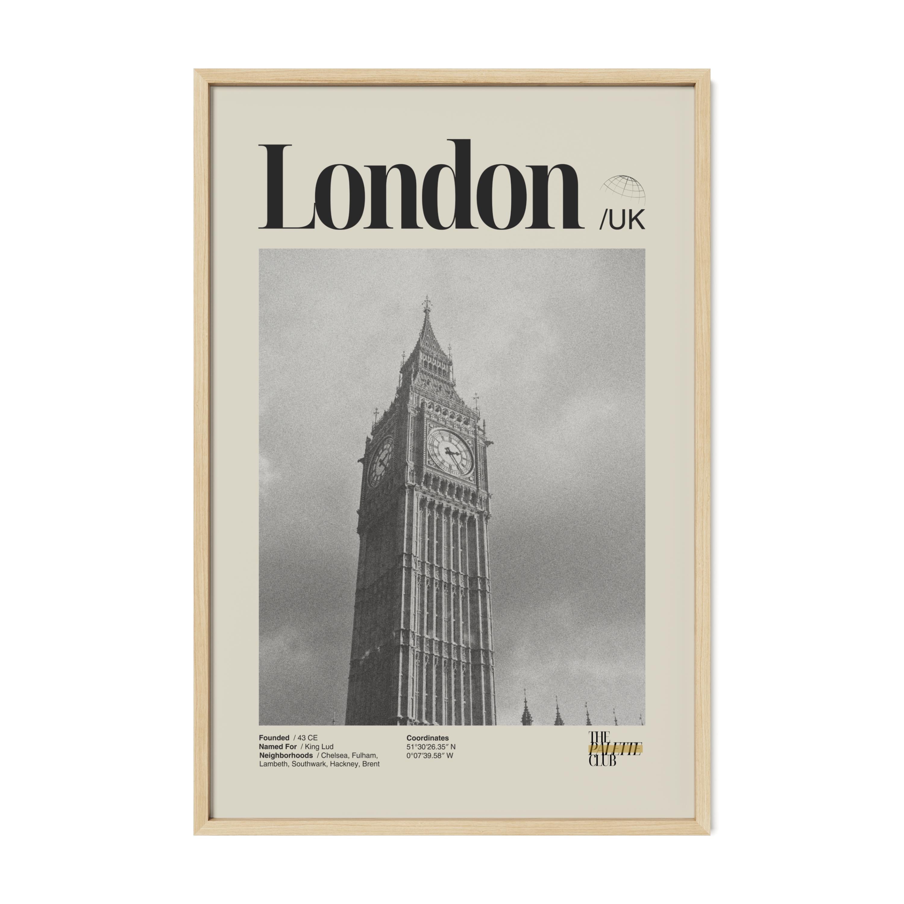 London Big Ben Print