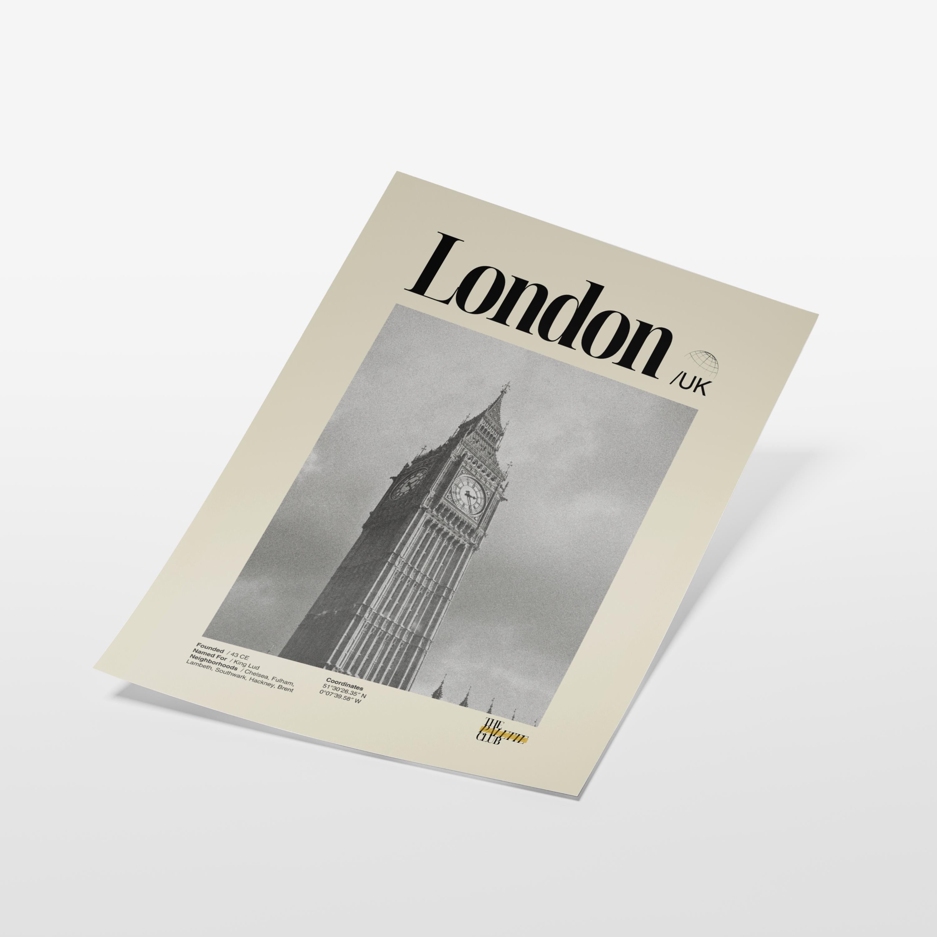 London Big Ben Print