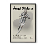 Angel Di Maria Argentina World Cup Print v3